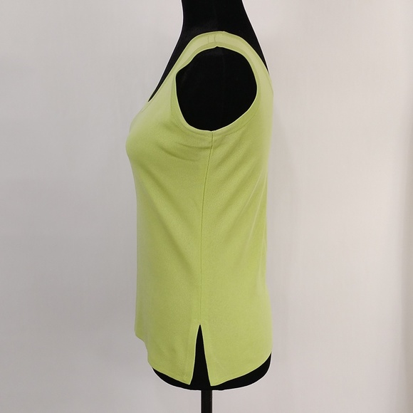 Exclusively Misook Petite Green Tank - Picture 6 of 7